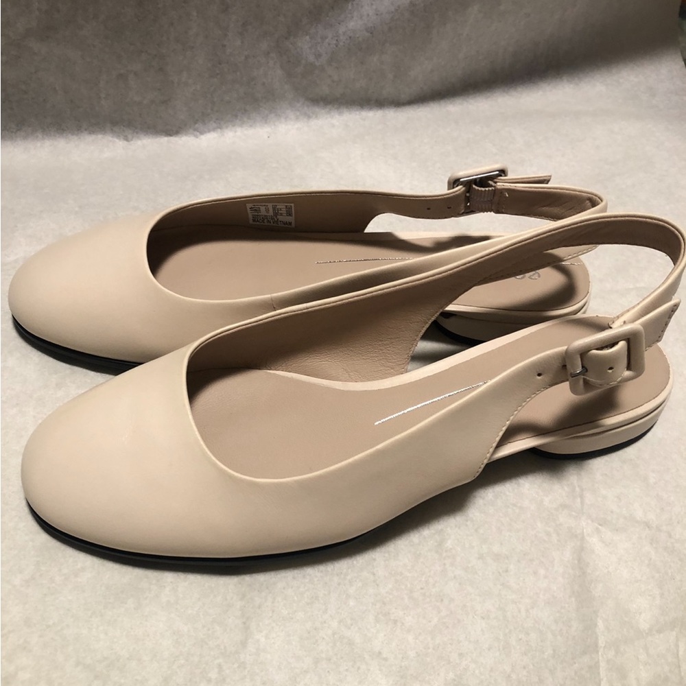 Ecco Ballerina flats, size 36/ 5.5 , worn one time